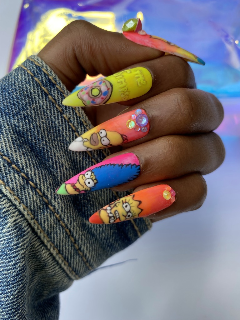 Ongle Guadeloupe - Nail art - Roseacoranails
