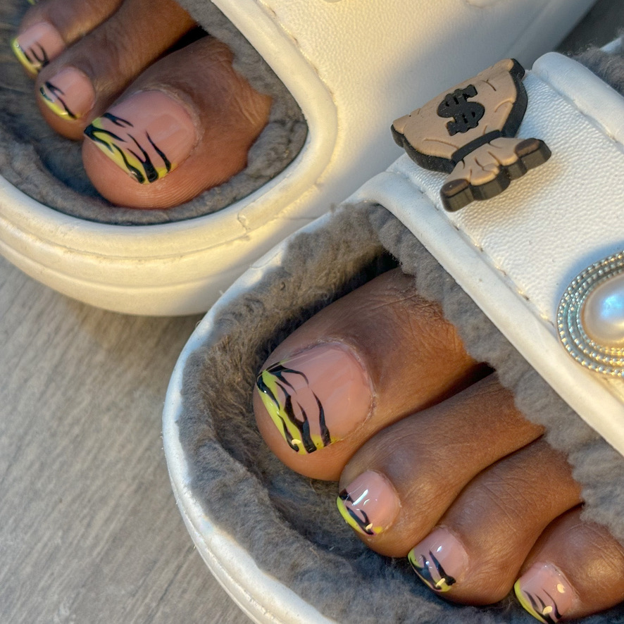 Ongle Guadeloupe - Nail art - Roseacoranails