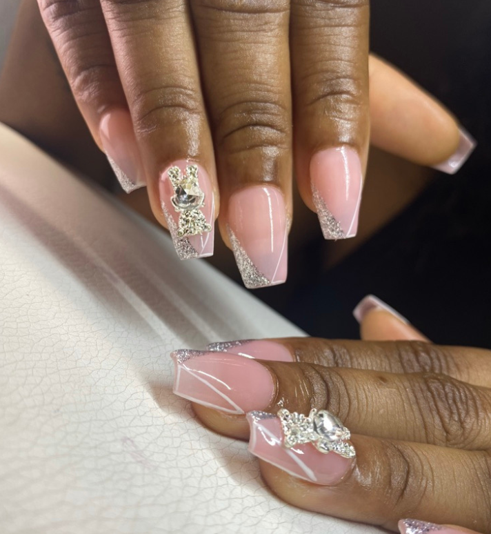 Ongle Guadeloupe - Nail art - Roseacoranails