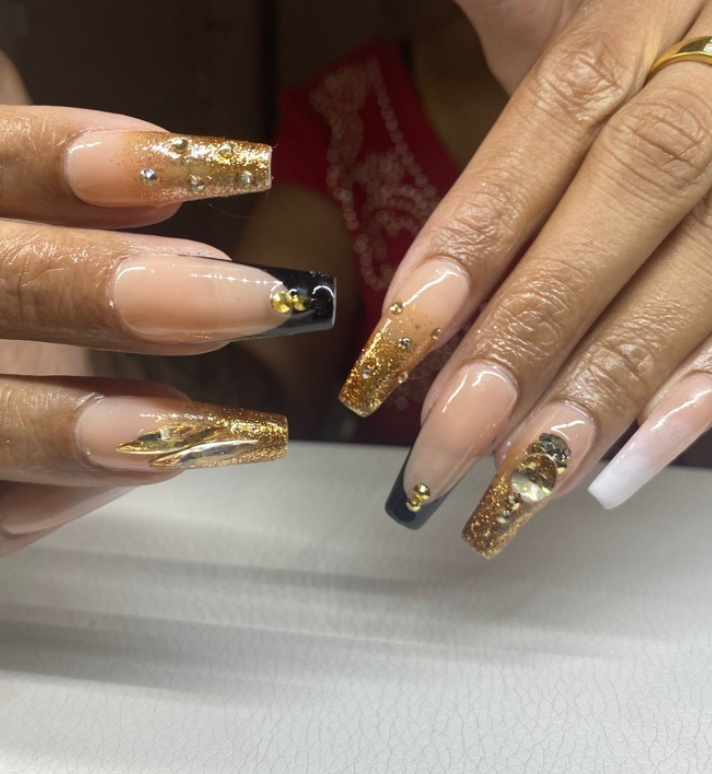 Ongle Guadeloupe - Nail art - Roseacoranails