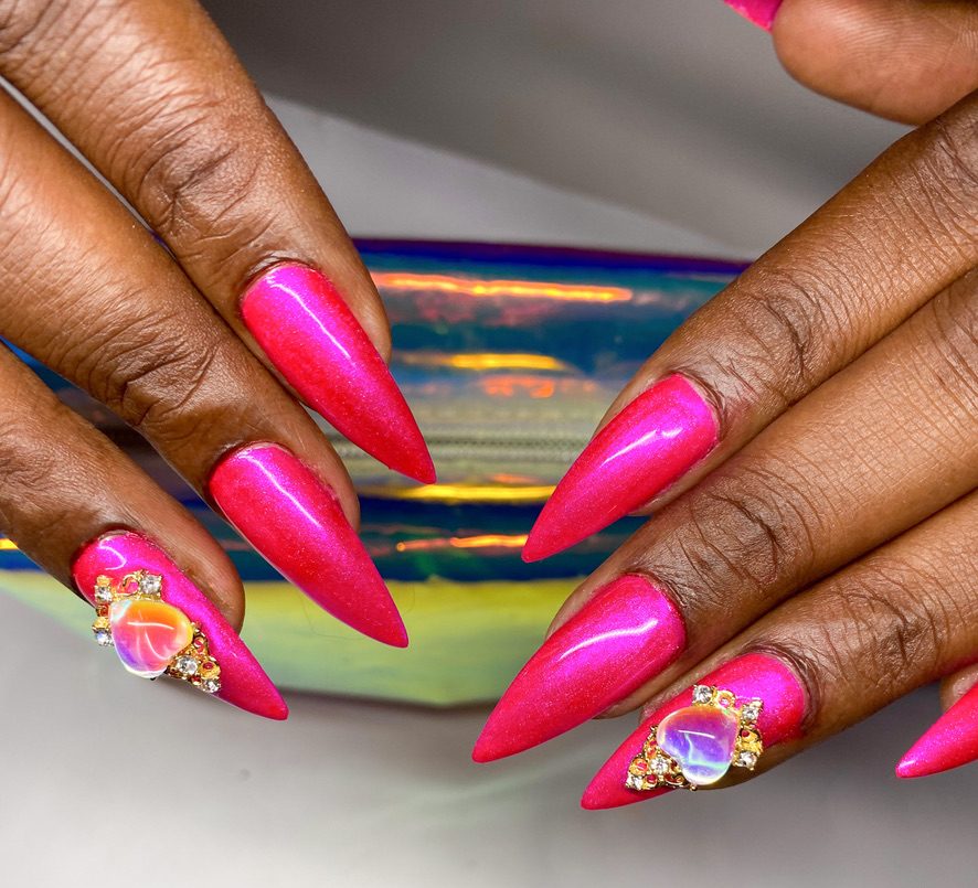 Ongle Guadeloupe - Nail art - Roseacoranails