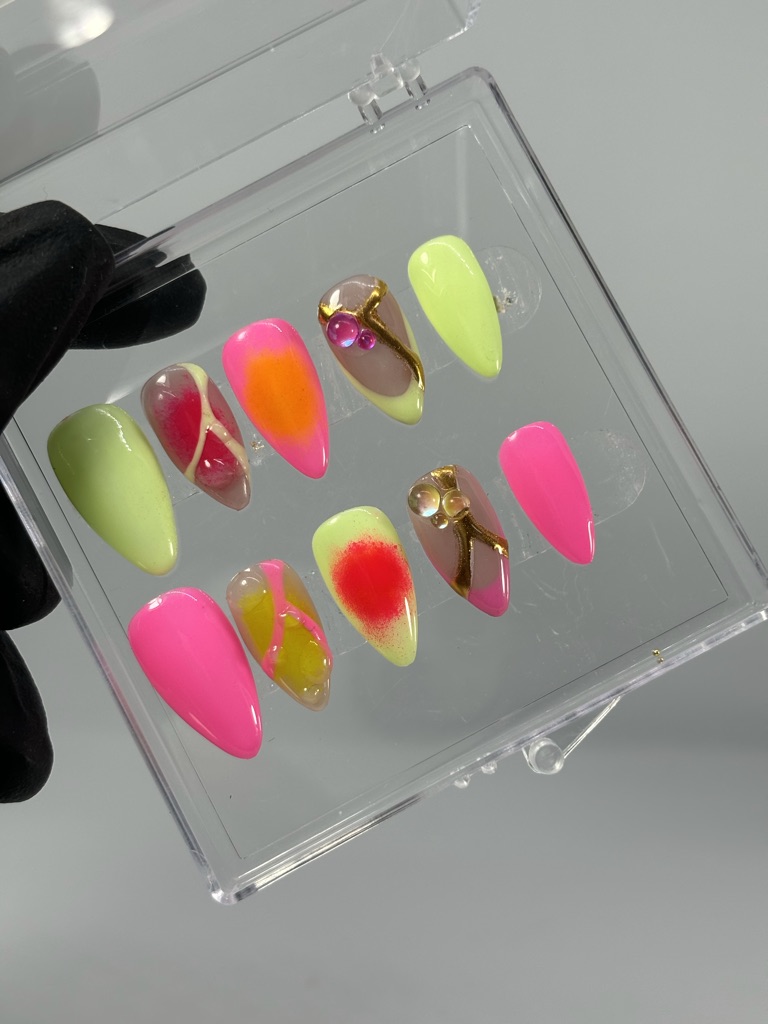 press on nails guadeloupe - rosecoranails