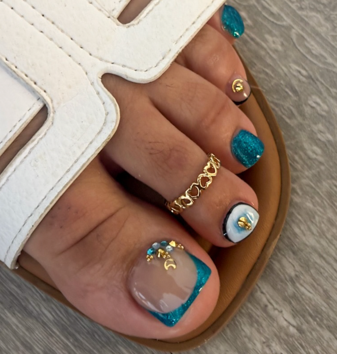 beauté des pieds- guadeloupe-rosecoranails